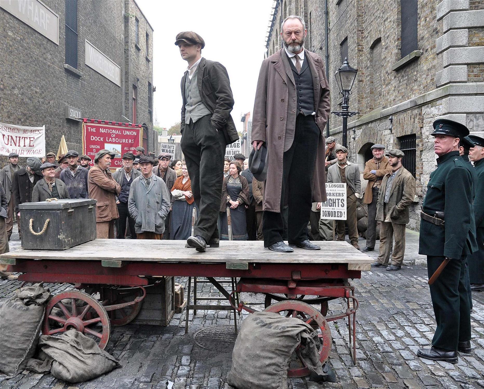 Liam Cunningham on the TV set of 'Titanic: Blood and Steel' | Picture 99829